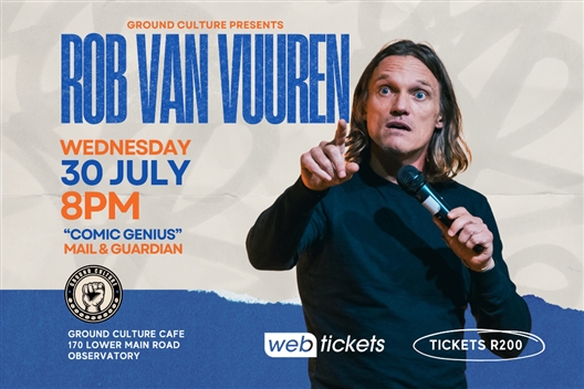 Rob Van Vuuren Live at Ground Culture